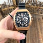 Best Replica Franck Muller Vanguard Rose Gold Chronograph Watch